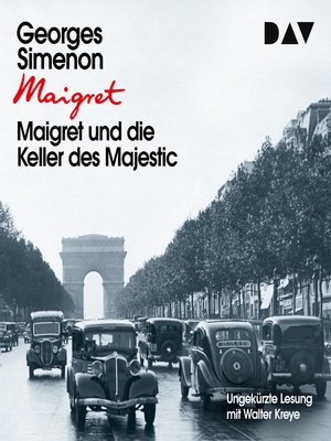 cover image of Maigret und die Keller des Majestic